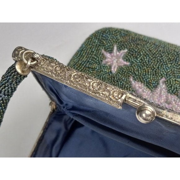 Vintage Beaded Hand Purse - Picture 7 of 13